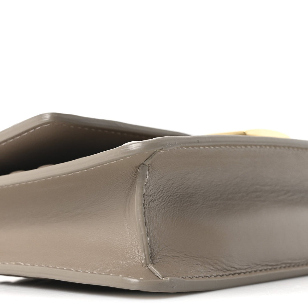 Nappa Matisse FF Embossed Wallet On Chain Baguette Grey