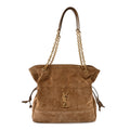 Suede Small Jamie Shopping Tote Golden Leaf