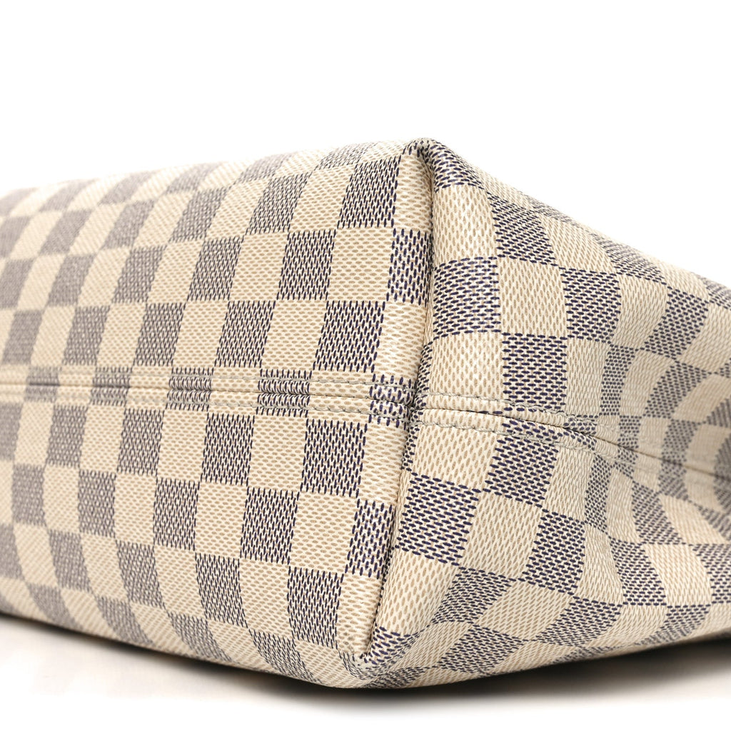 Damier Azur Graceful PM Rose Ballerine