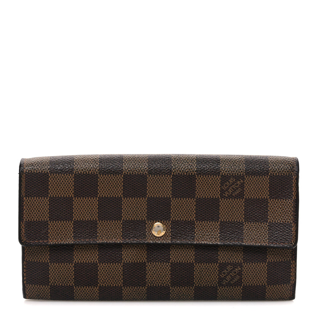 Damier Ebene Sarah Wallet