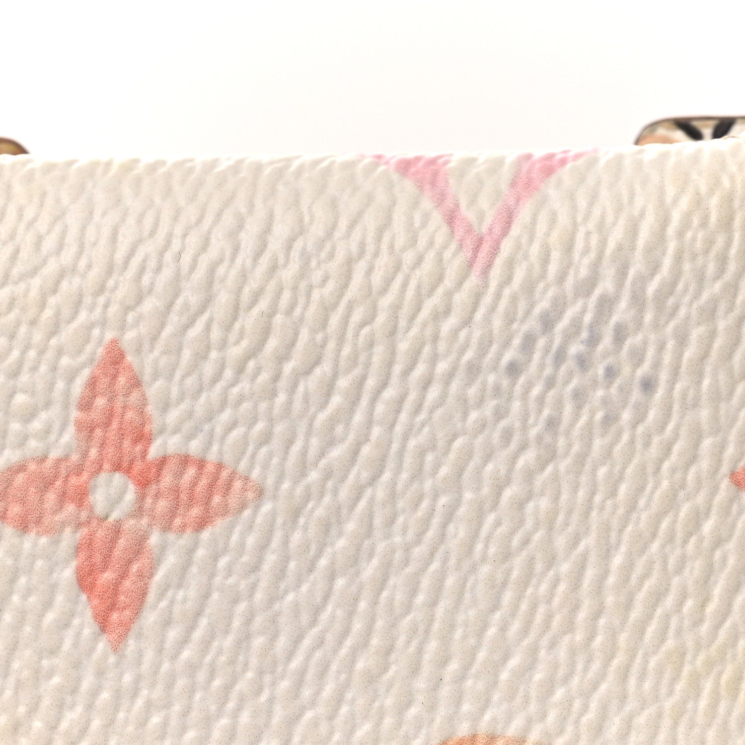 Monogram Resort Small Kirigami Pochette Insert White Beige