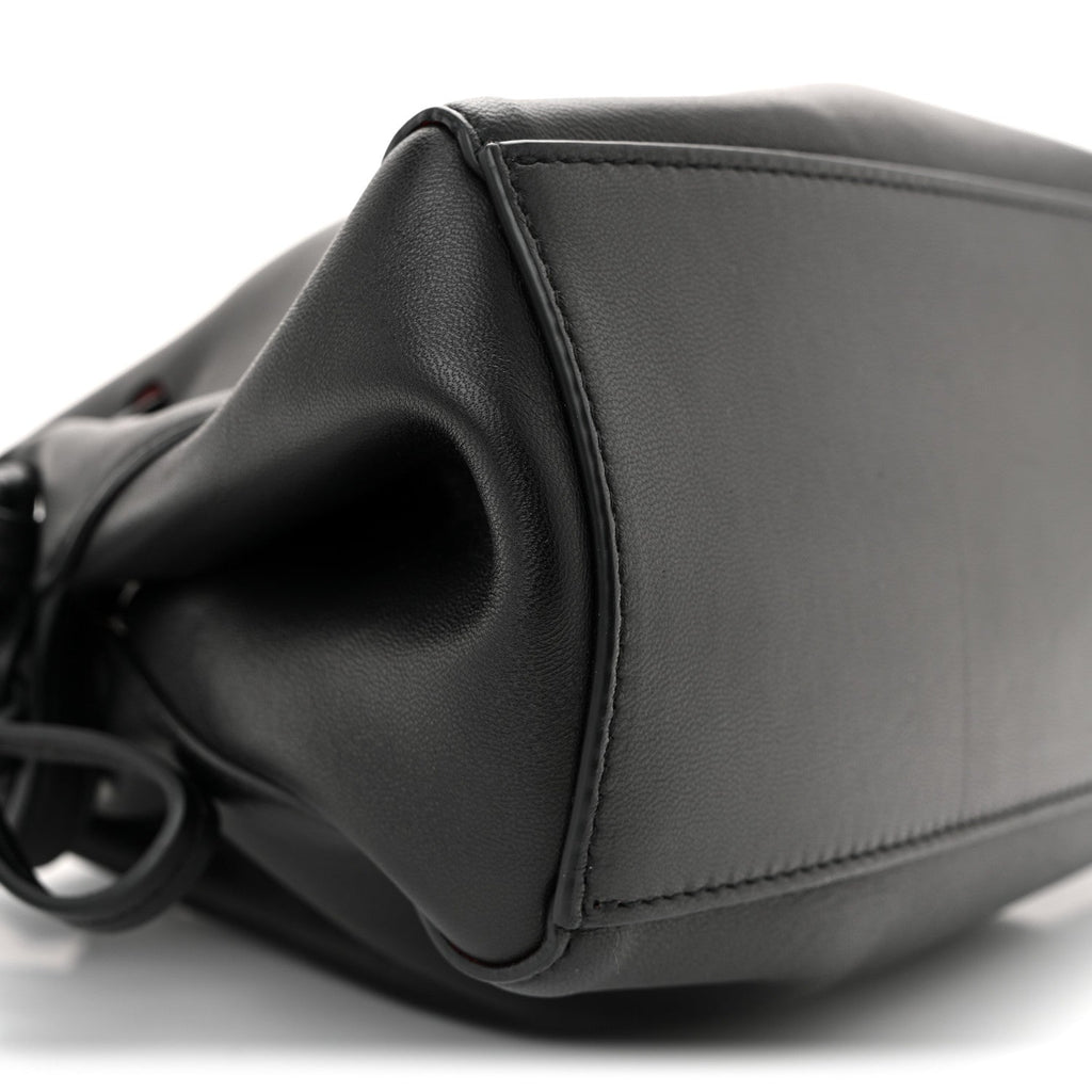 Lambskin Mini Protea Bag Black Flamma