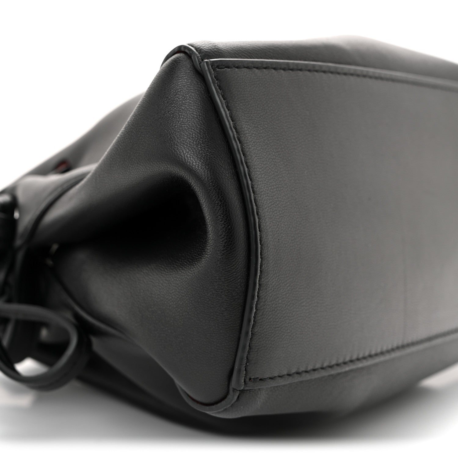 Lambskin Mini Protea Bag Black Flamma