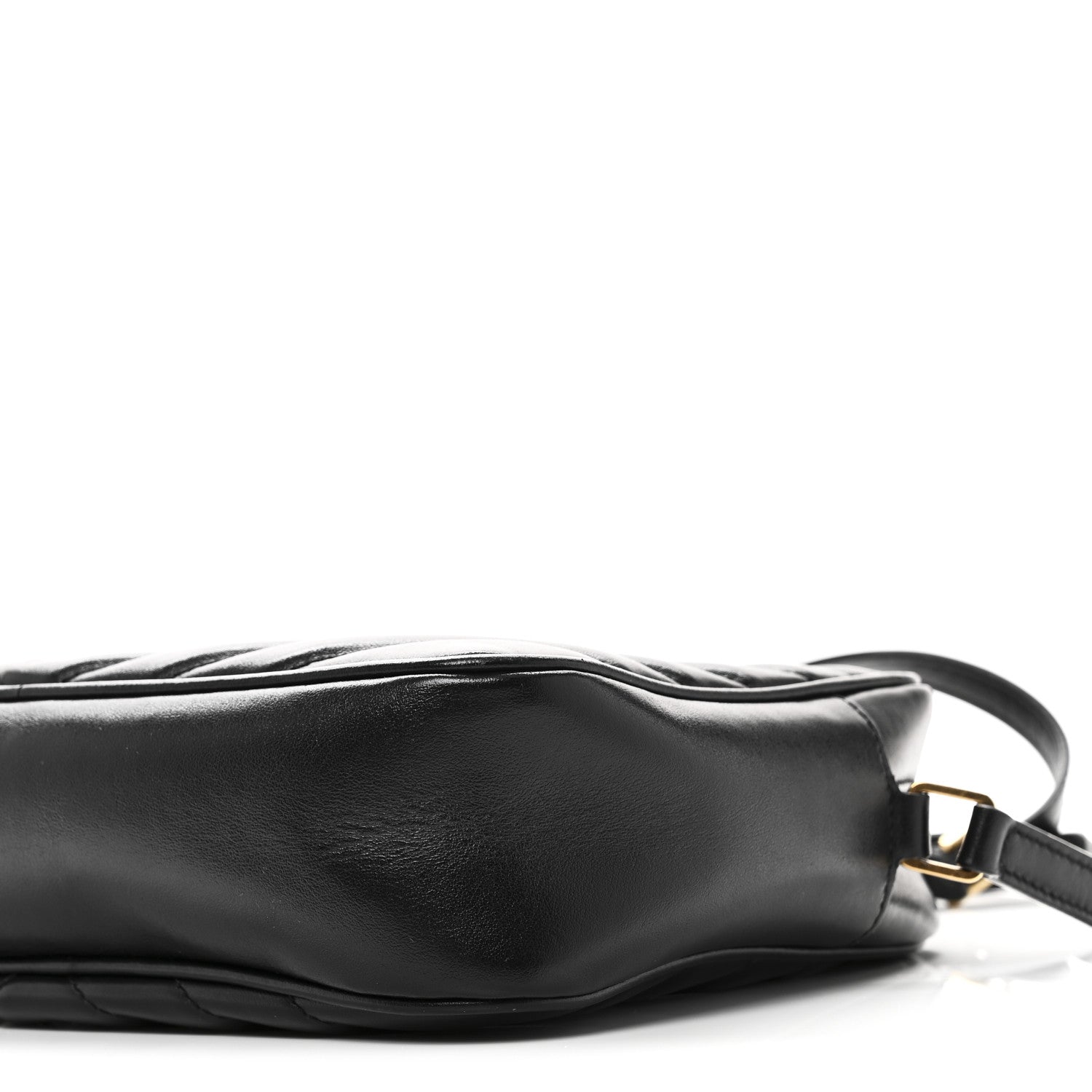 Calfskin Matelasse Monogram Lou Camera Bag Black