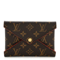Monogram Medium Kirigami Pochette Insert Coquelicot