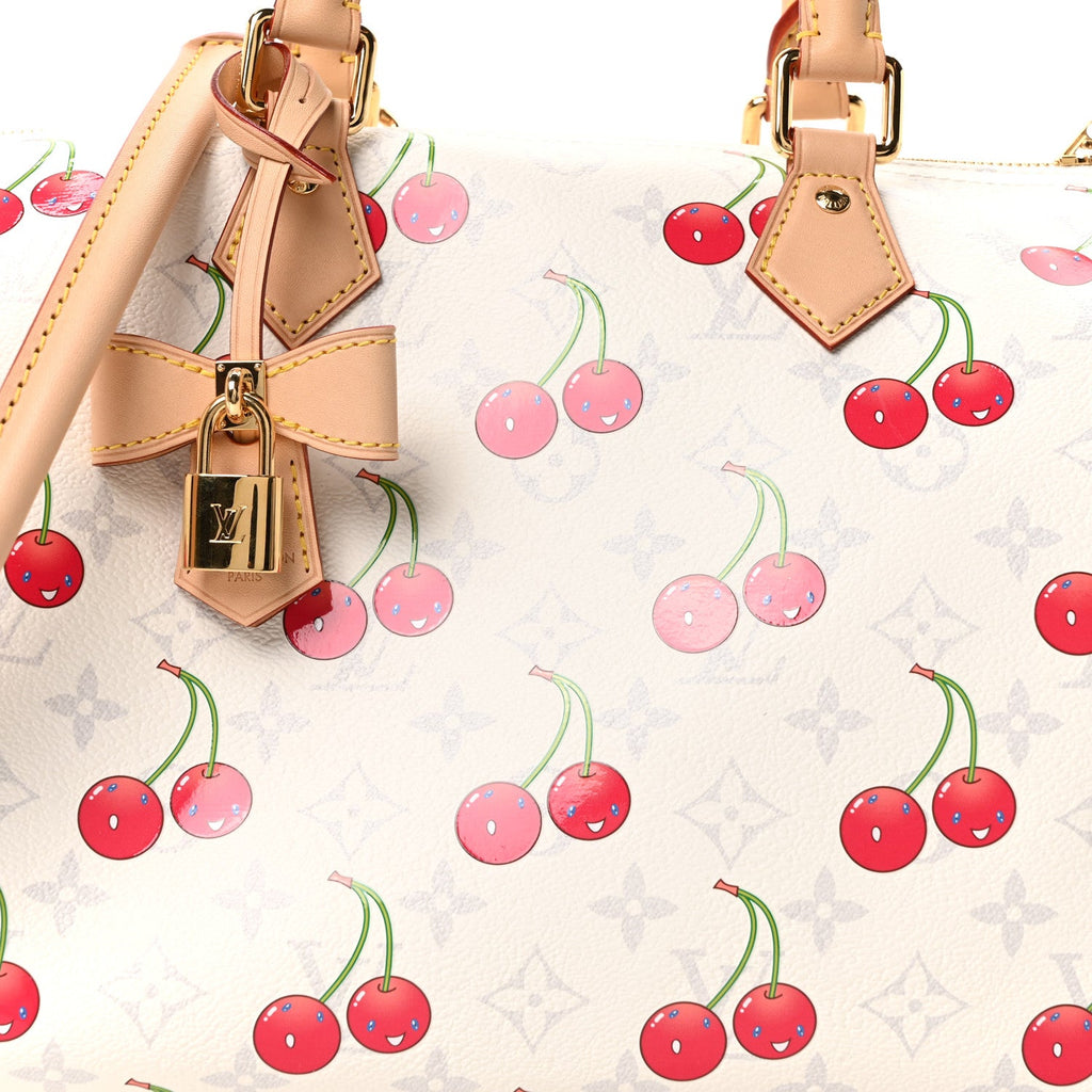 LV X TM Monogram Cerises Speedy Soft Bandouliere 30