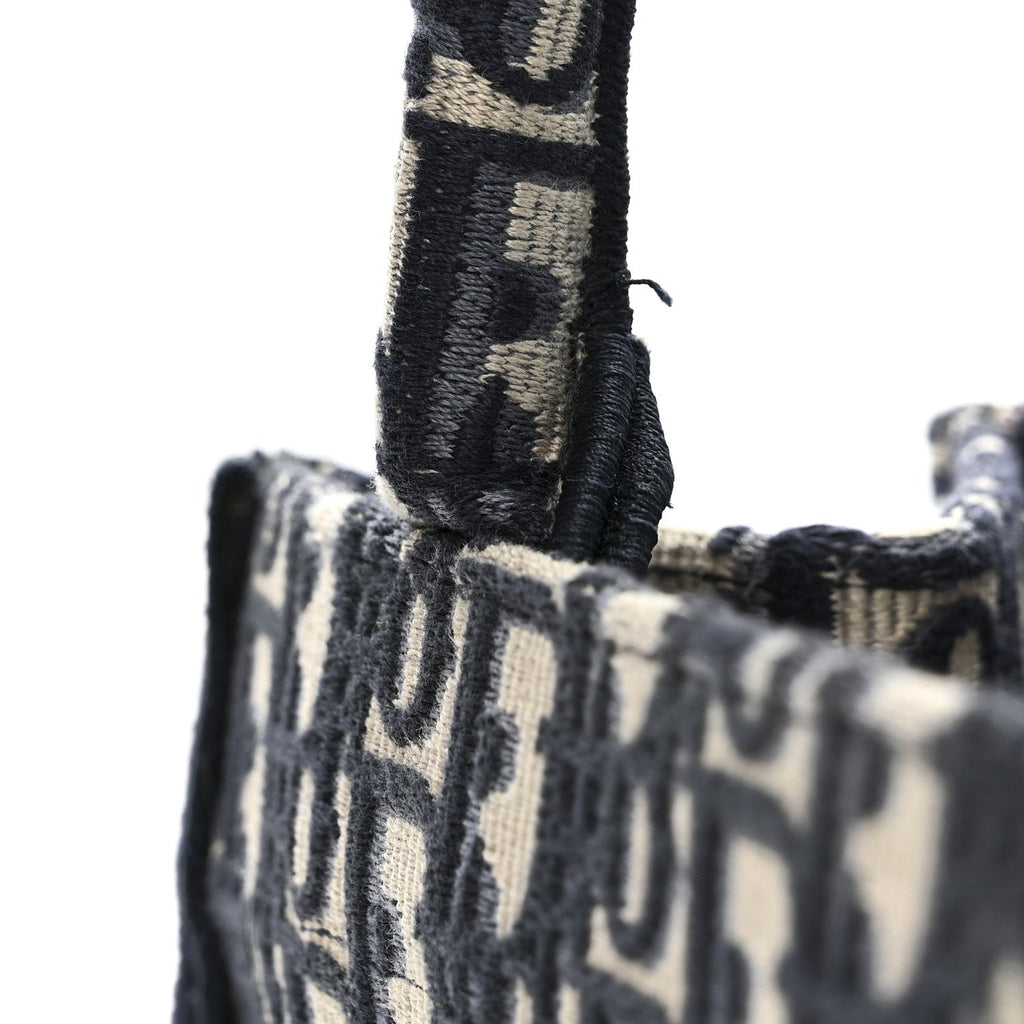 Oblique Small Book Tote Blue Multicolor
