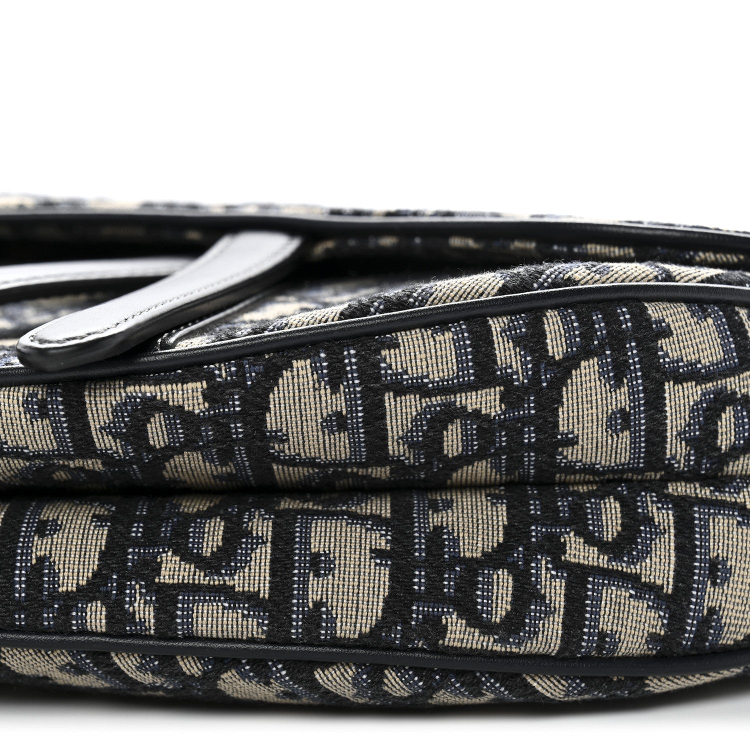 Oblique Saddle Bag Blue
