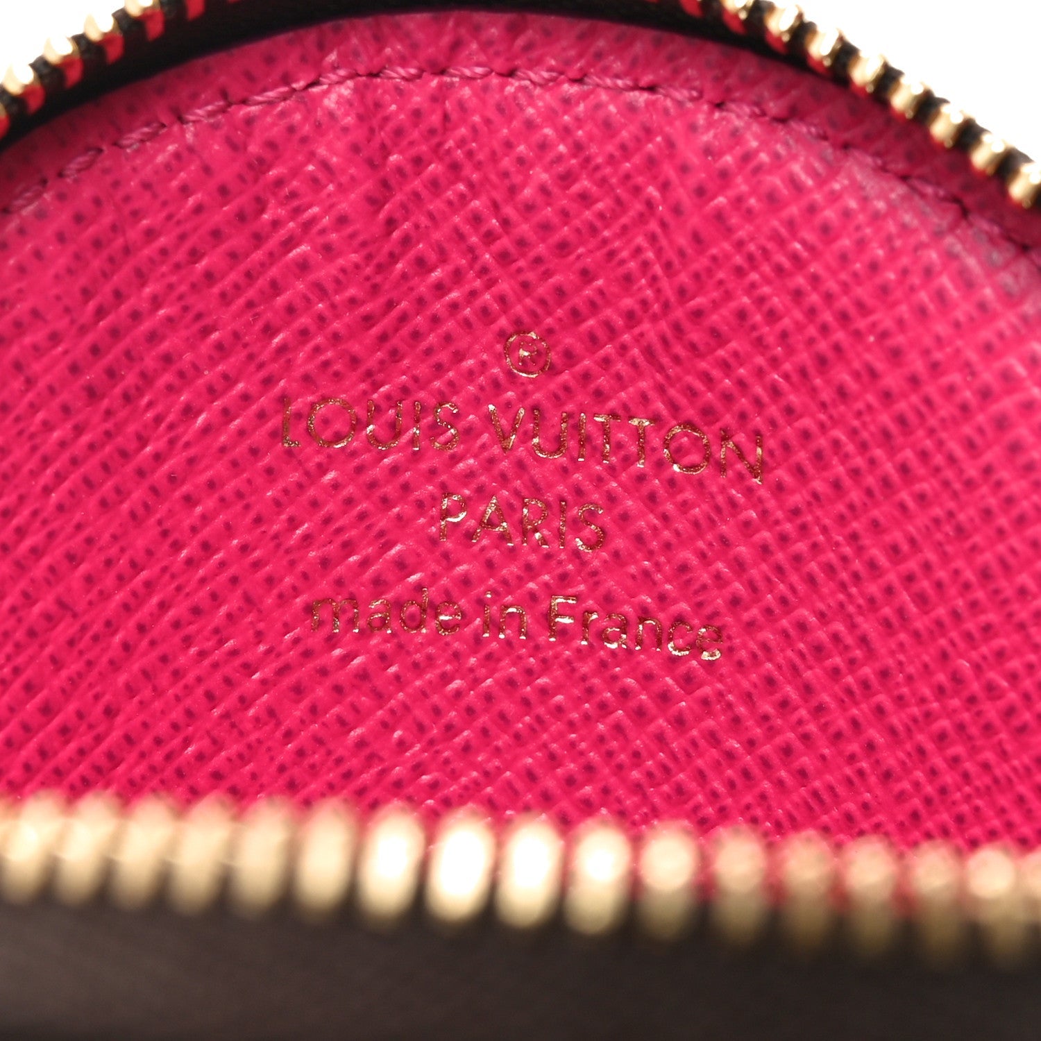 Monogram 2018 Christmas Animation Round Coin Purse