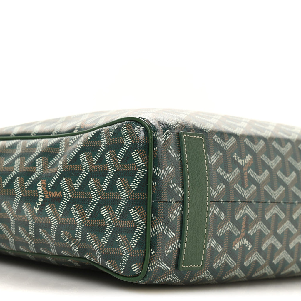 Goyardine Voltaire III Tote Green