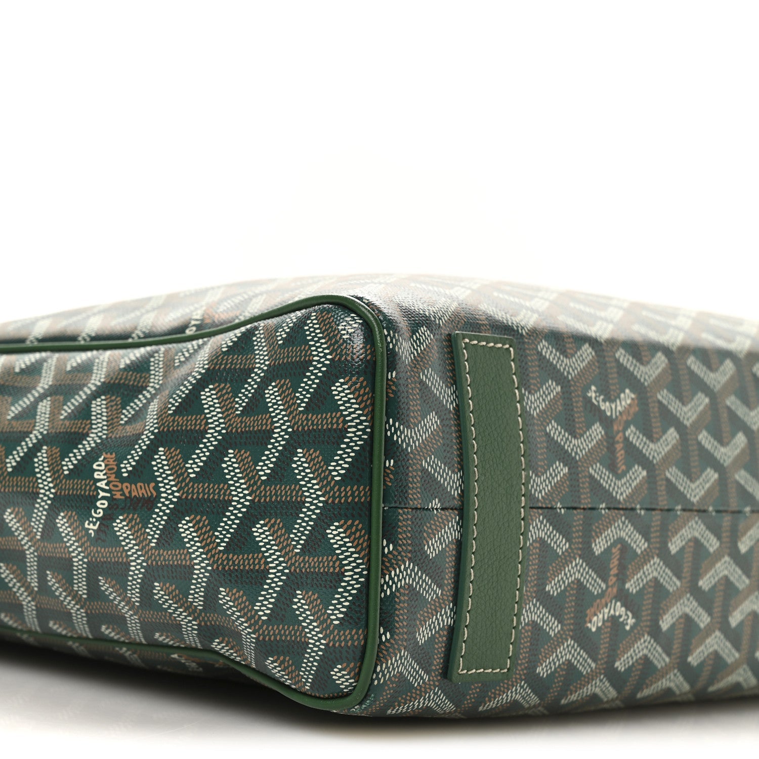 Goyardine Voltaire III Tote Green