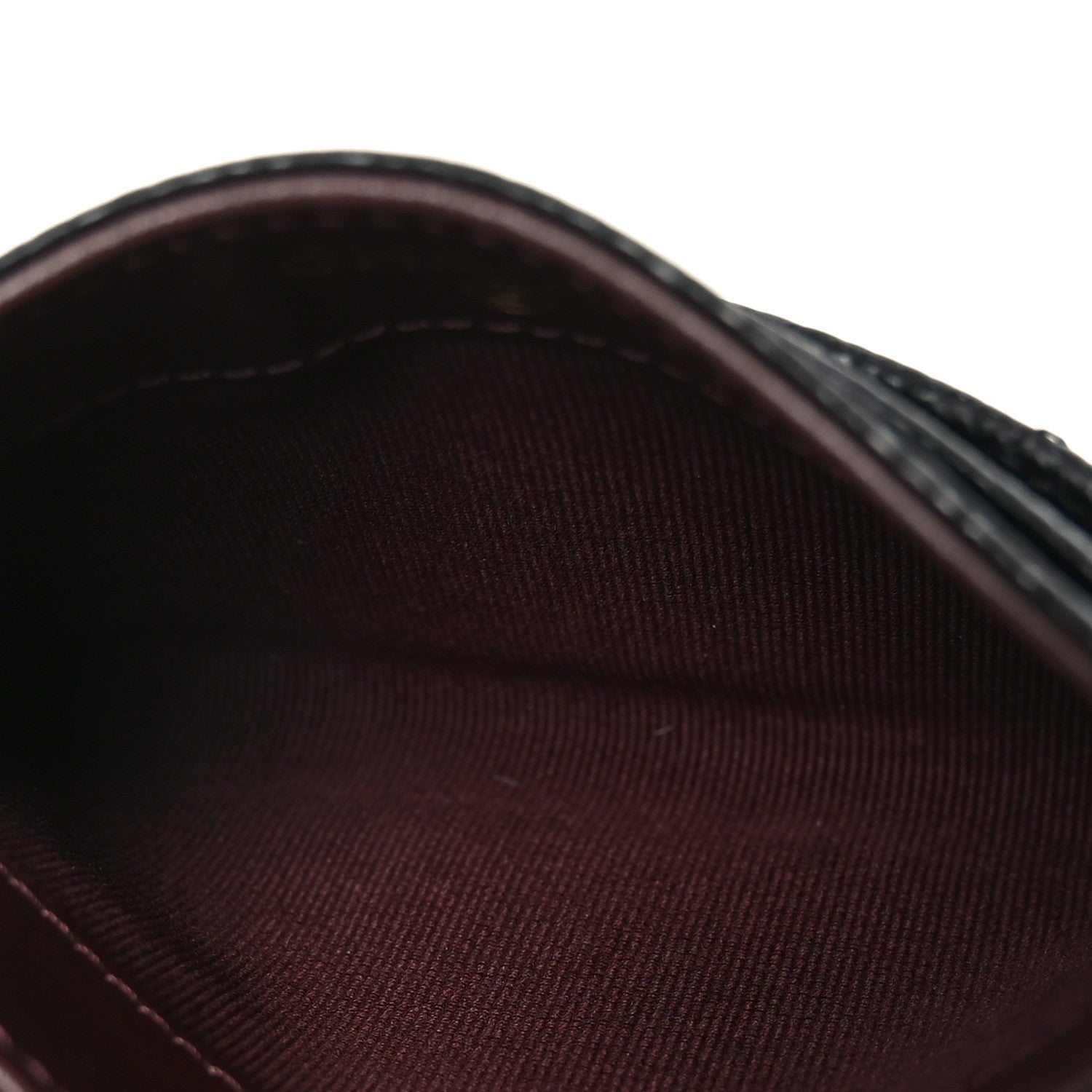 Caviar Quilted  Holder Black