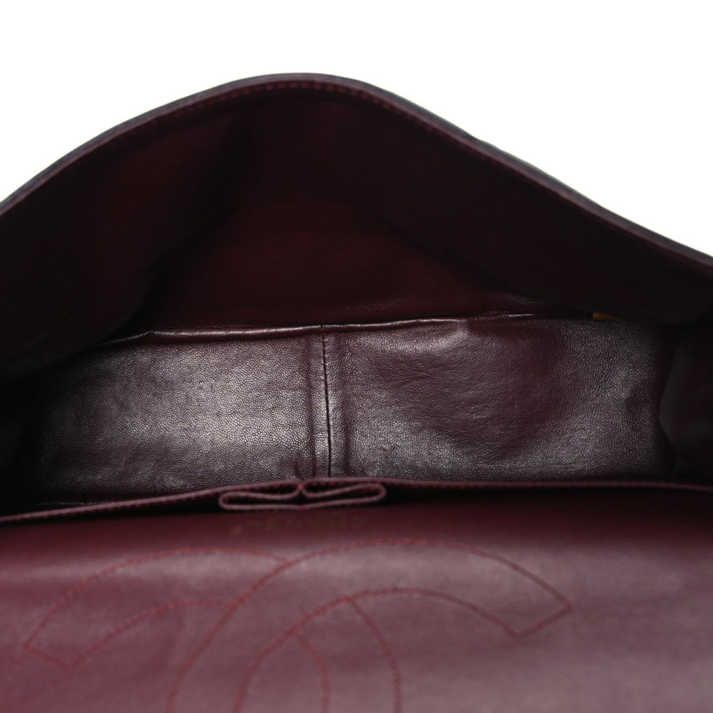 Aged Calfskin Quilted 2.55 Reissue 227 Flap Black