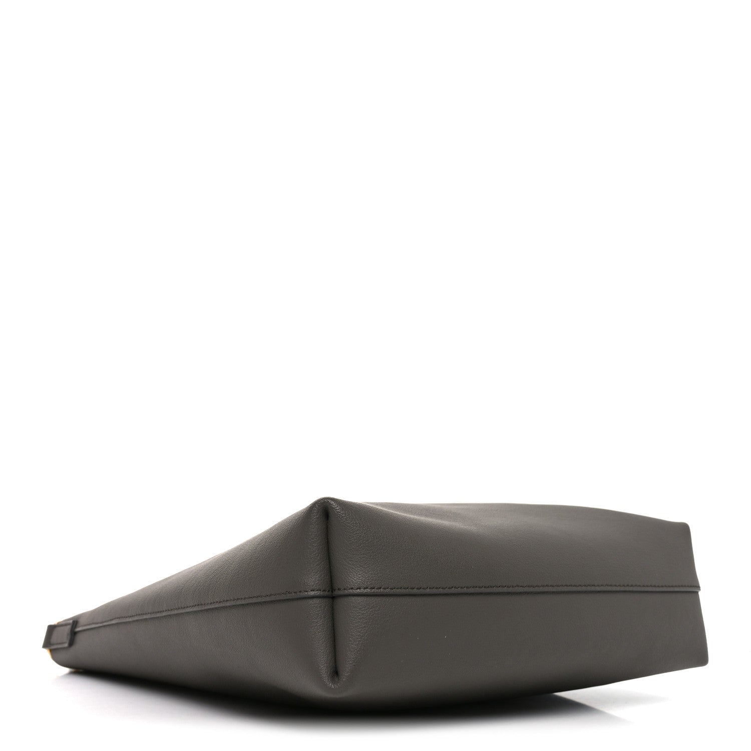 Calfskin Toy Shopping Tote Earth Grey