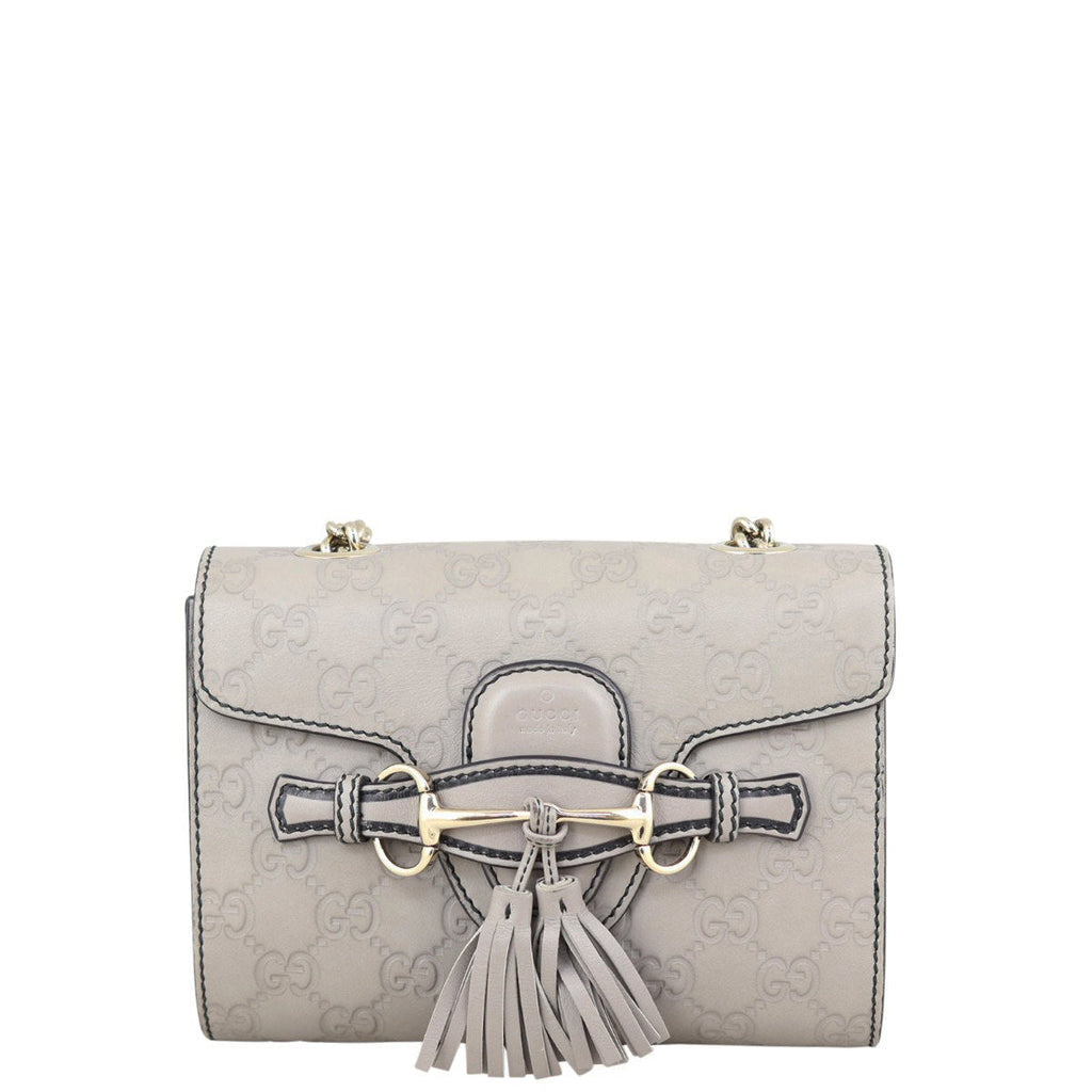 Gucci Emily Guccissima Mini Chain Shoulder Bag