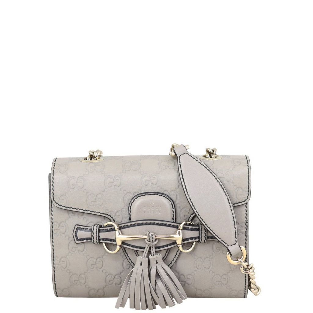 Gucci Emily Guccissima Mini Chain Shoulder Bag