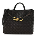 Nappa Intrecciato Small Andiamo Shoulder Bag Fondant