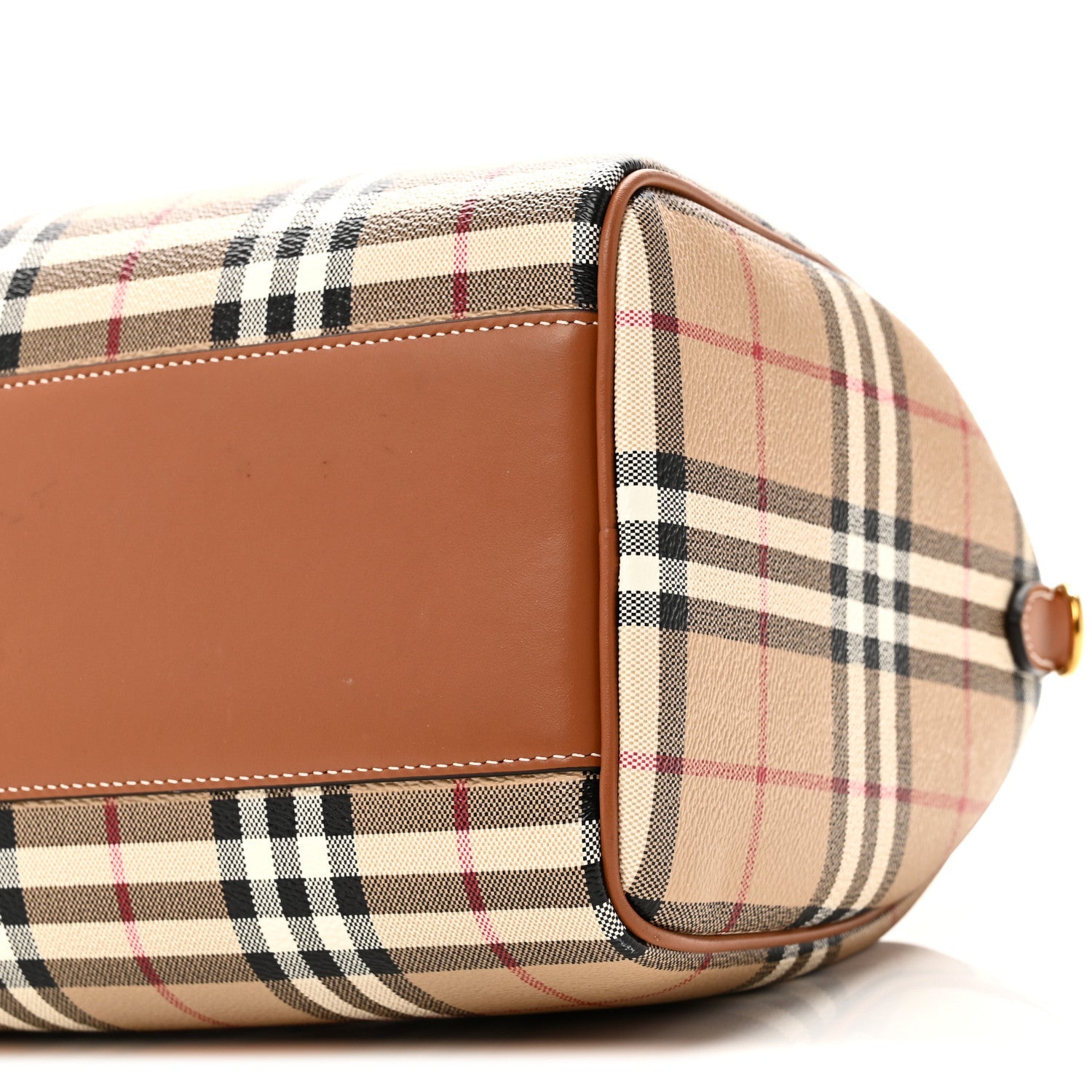 Horseferry Check Medium Bowling Bag Tan