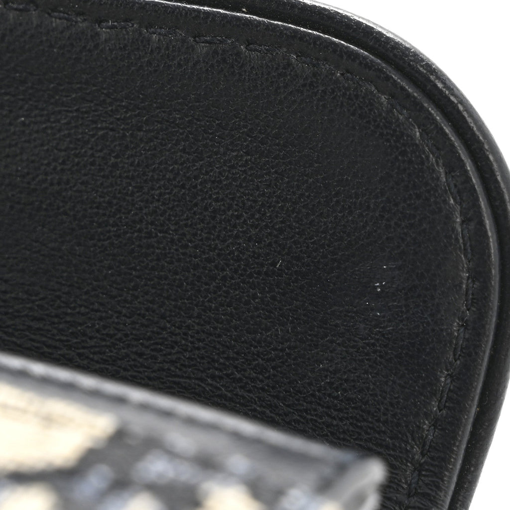 Oblique Saddle  Holder Blue