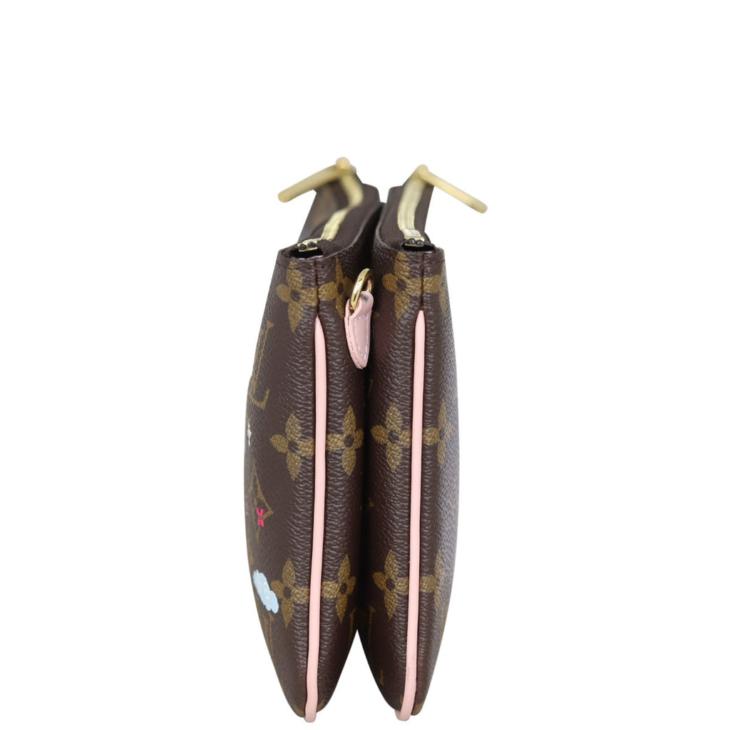 Louis Vuitton Double Zip Pochette 2020 Christmas Vivienne