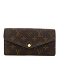 Monogram Sarah Wallet NM Fuchsia