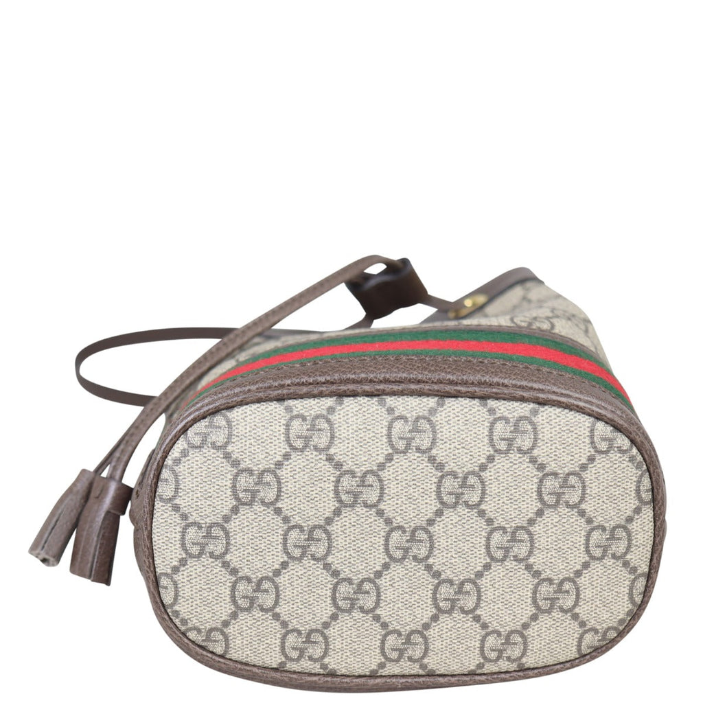 Gucci GG Supreme Ophidia Mini Bucket Bag