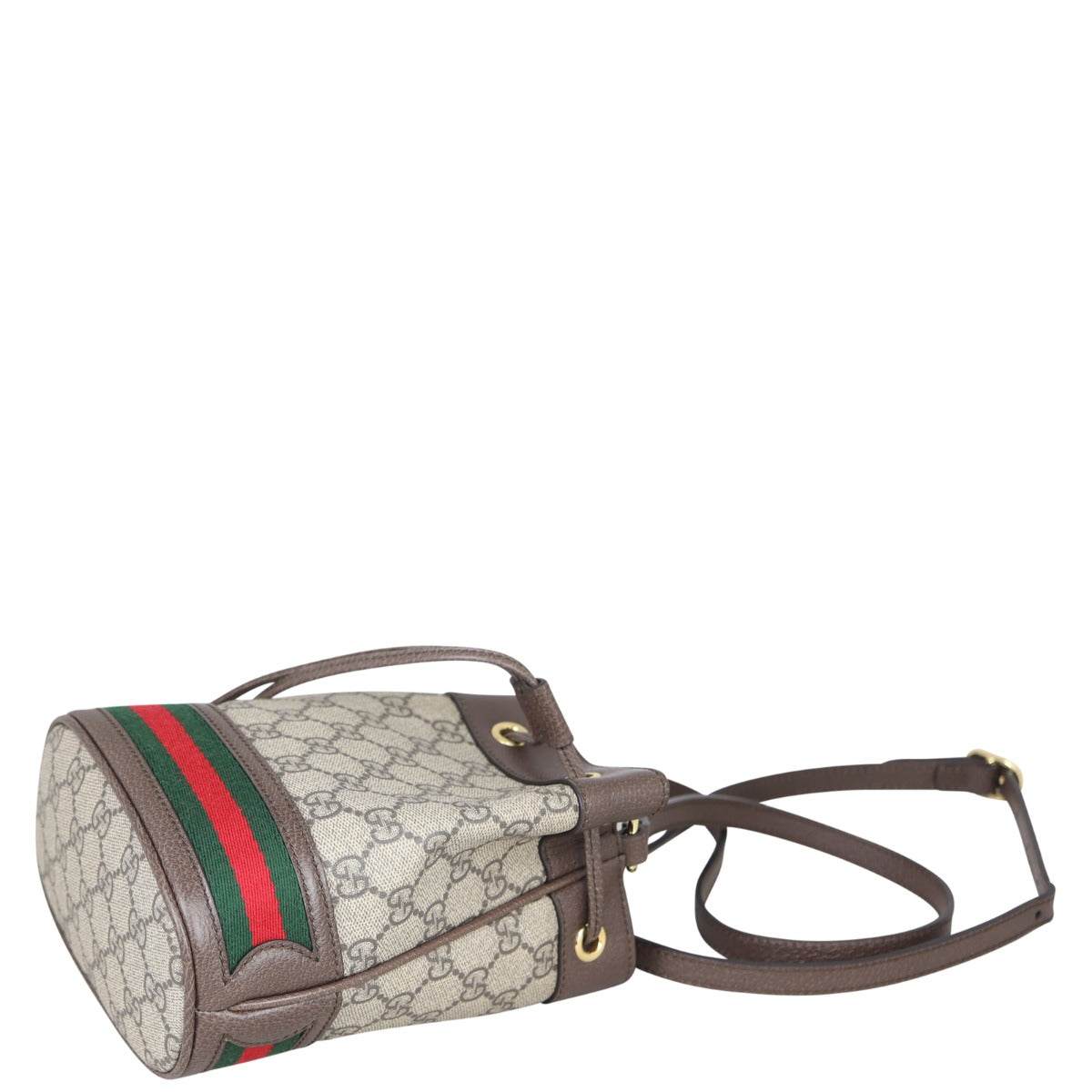 Gucci GG Supreme Ophidia Mini Bucket Bag