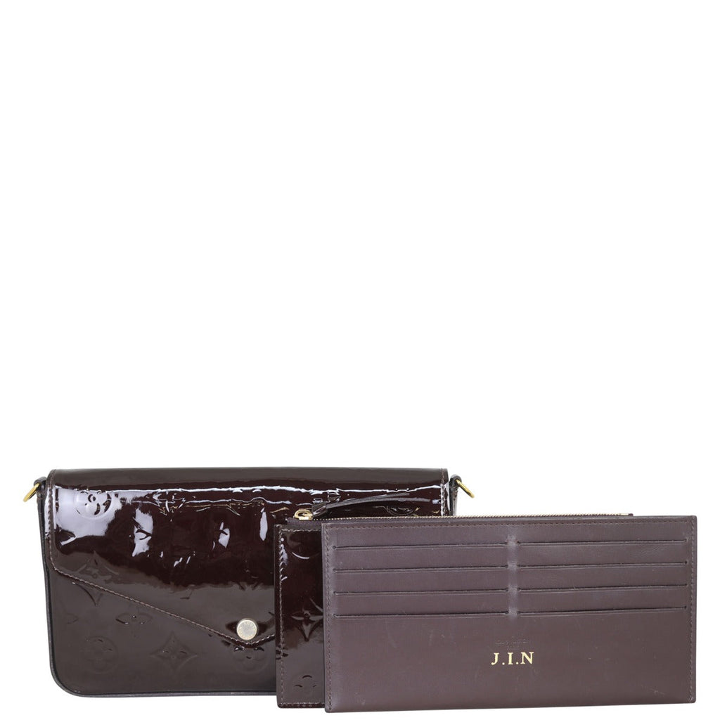 Louis Vuitton Felicie Pochette Monogram Vernis