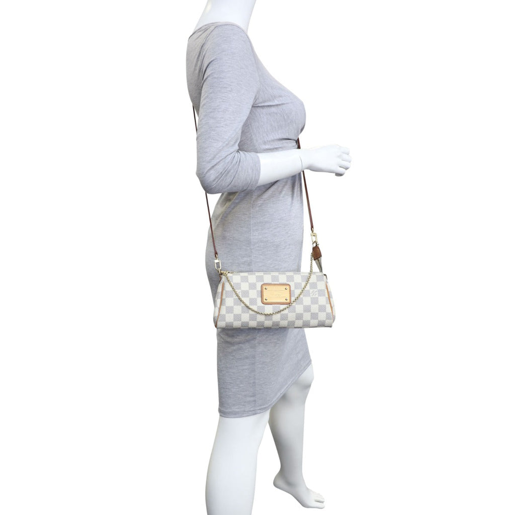 Louis Vuitton Eva Pochette Damier Azur