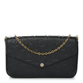 Empreinte Pochette Felicie Chain Wallet Black