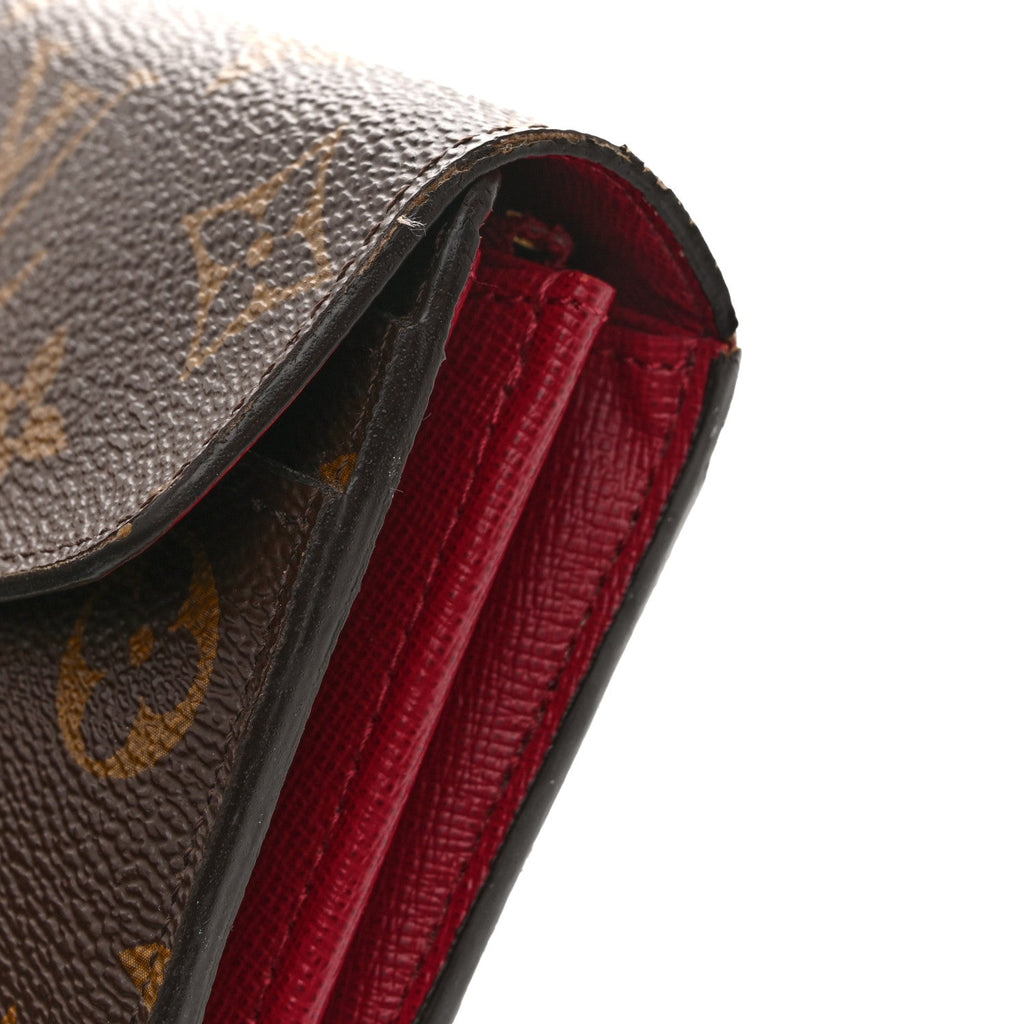 Monogram Sarah Wallet NM Fuchsia