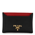Vitello Grain Metal  Holder Black Fuoco