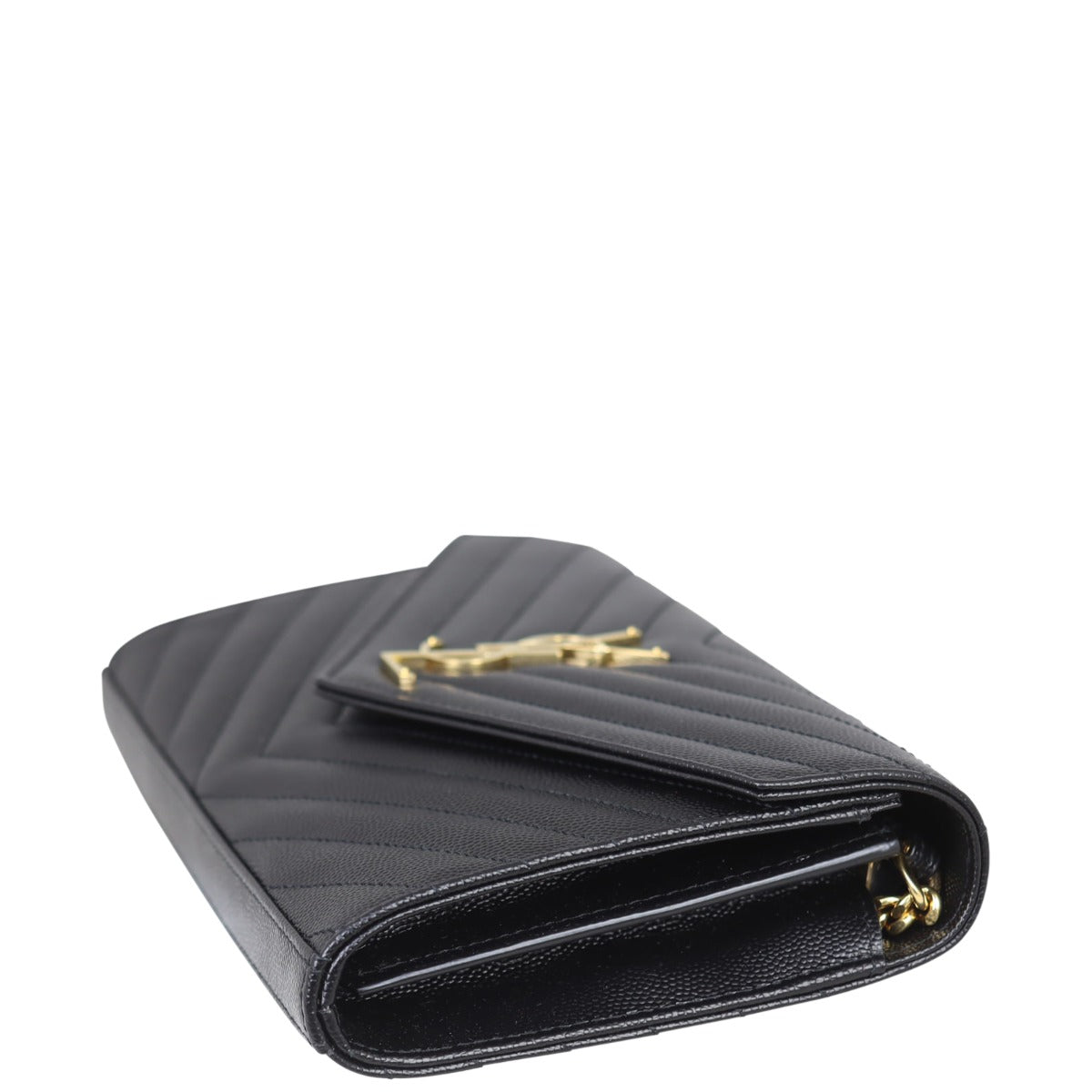 Saint Laurent Monogram Chain Wallet