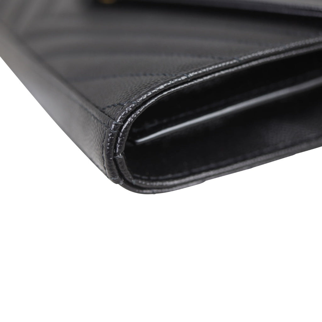 Saint Laurent Monogram Chain Wallet