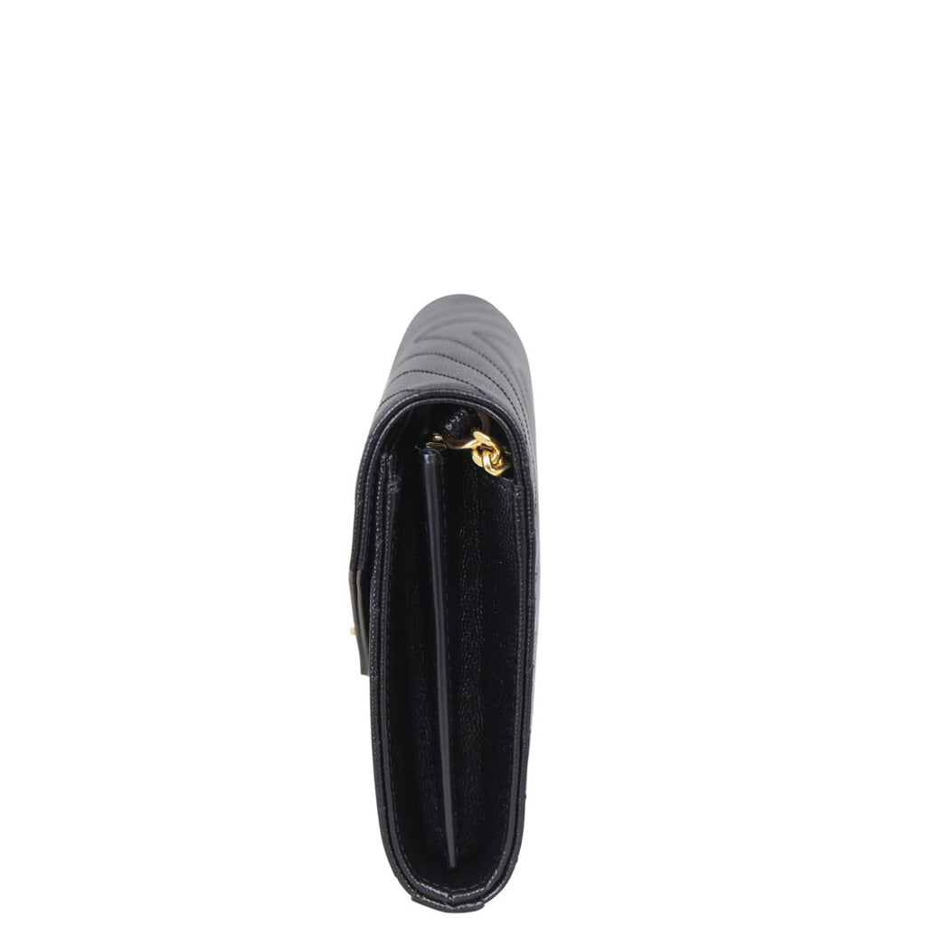 Saint Laurent Monogram Chain Wallet