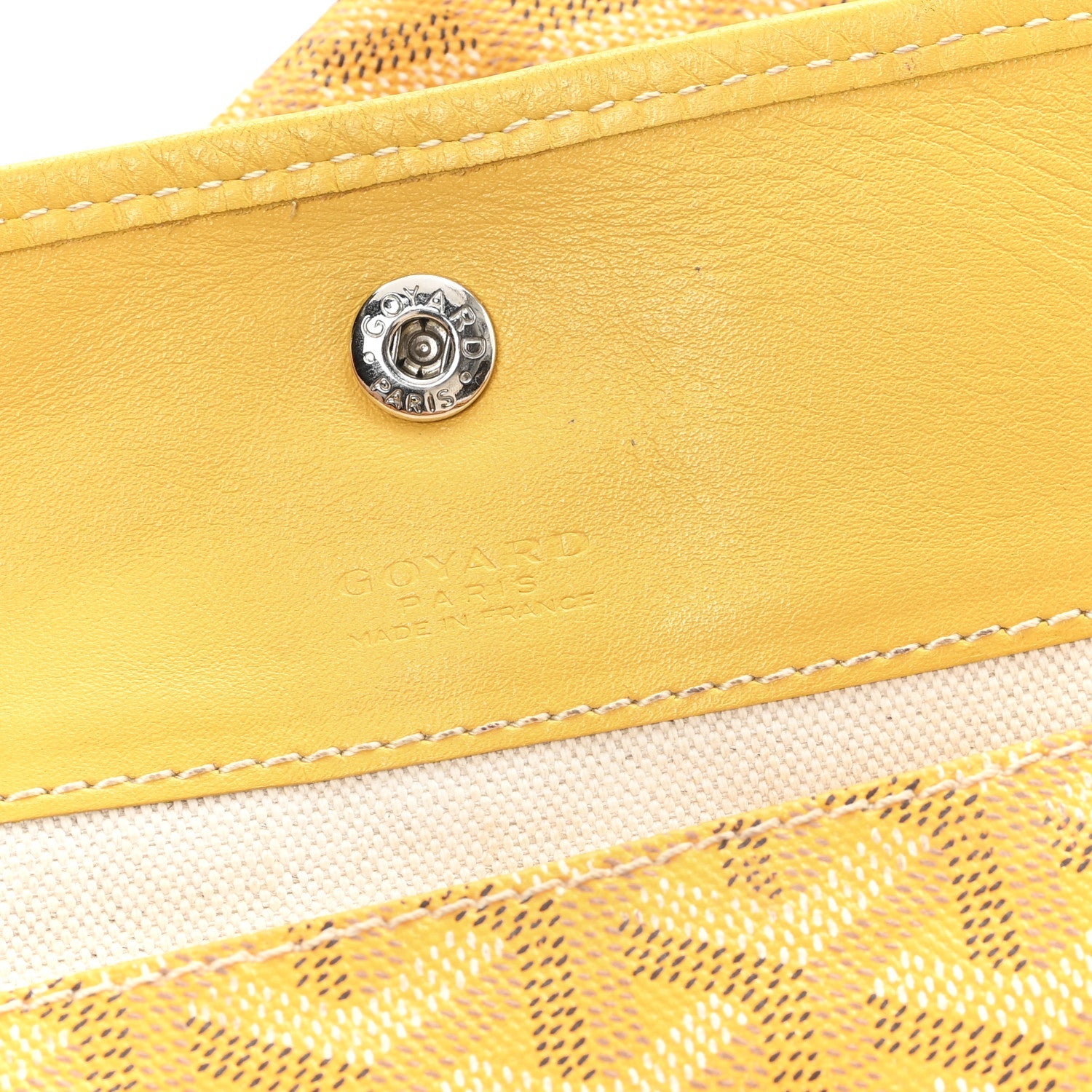 Goyardine Saint Louis PM Yellow