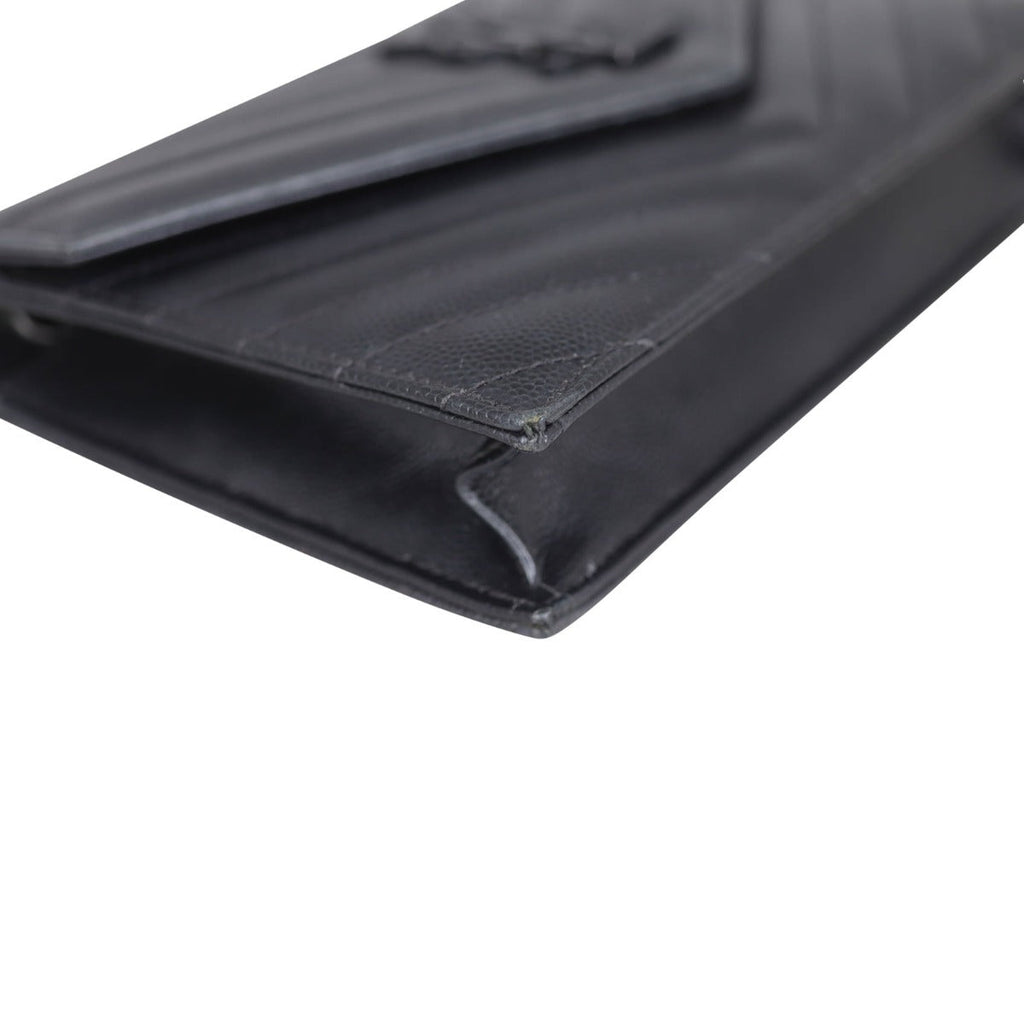 Saint Laurent Monogram Envelope Chain Wallet