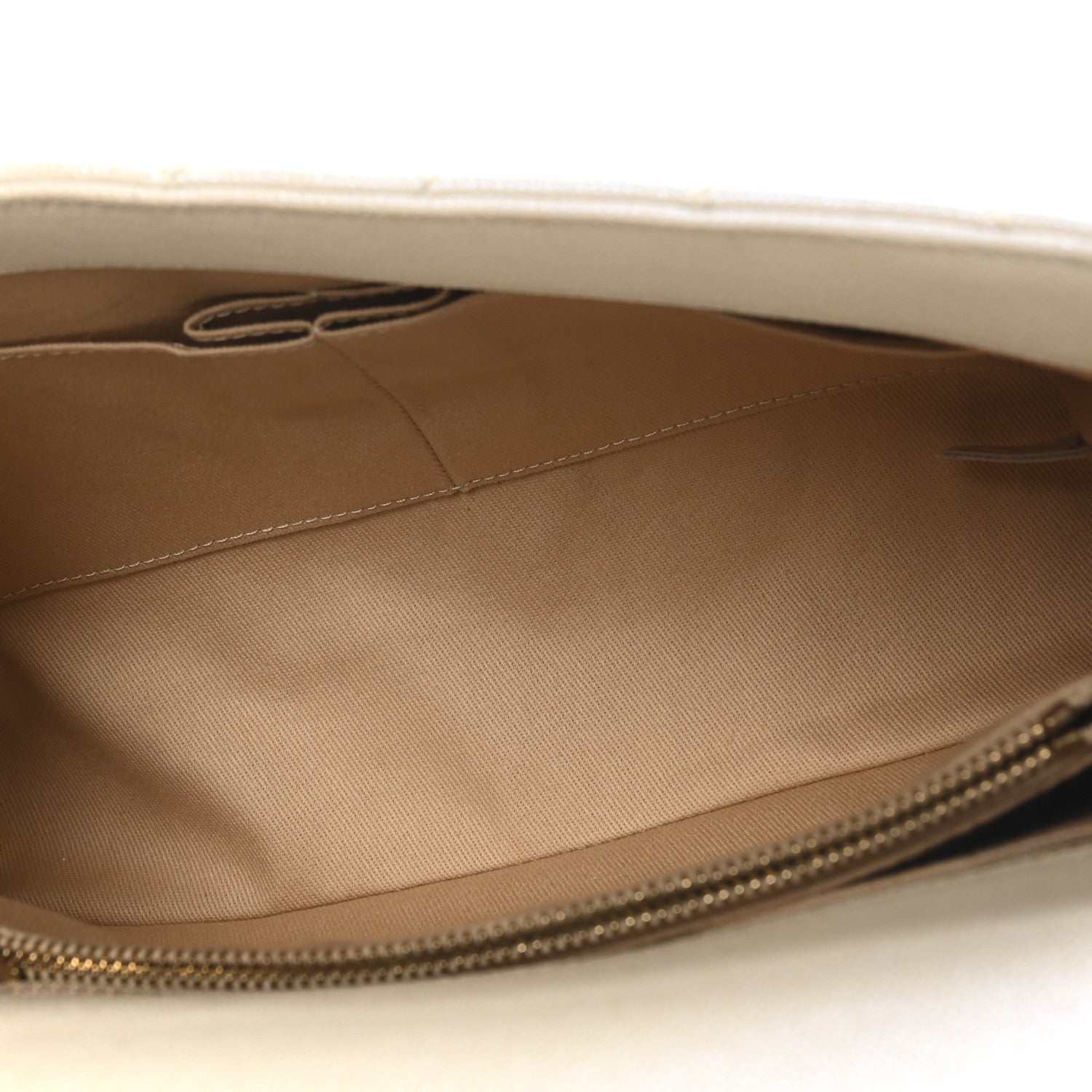 Iridescent Caviar Quilted Small Coco Handle Flap White