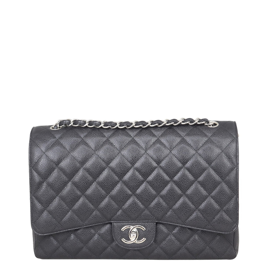 Chanel Classic Double Flap Maxi | Black 14 Series