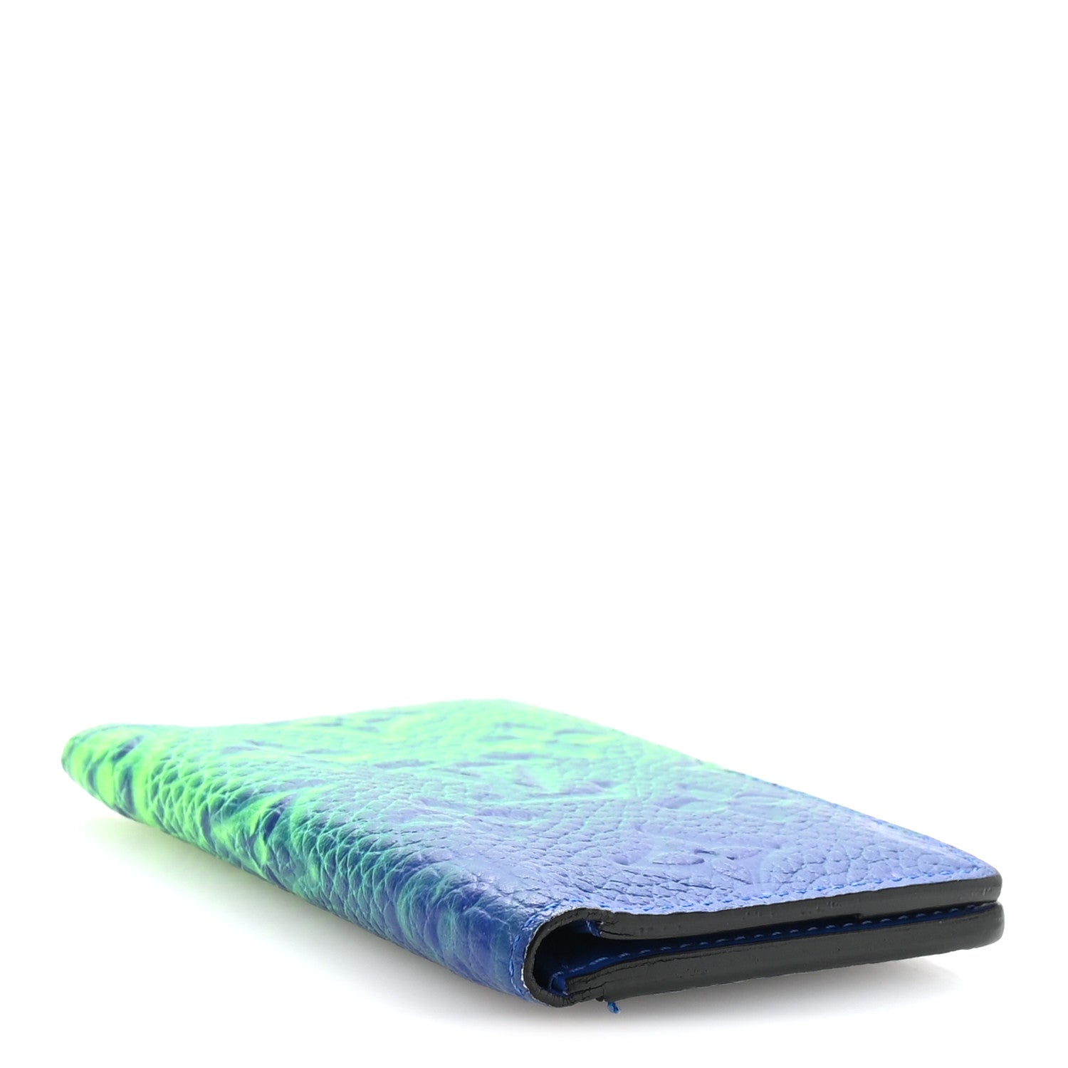 Taurillon Illusion Pocket Organizer Bleu Vert