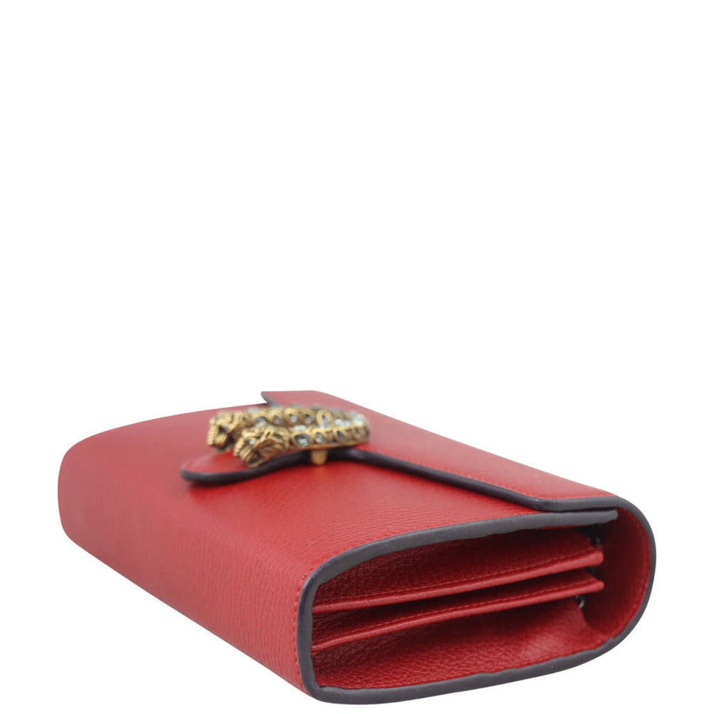 Gucci Dionysus Mini Leather Chain Wallet