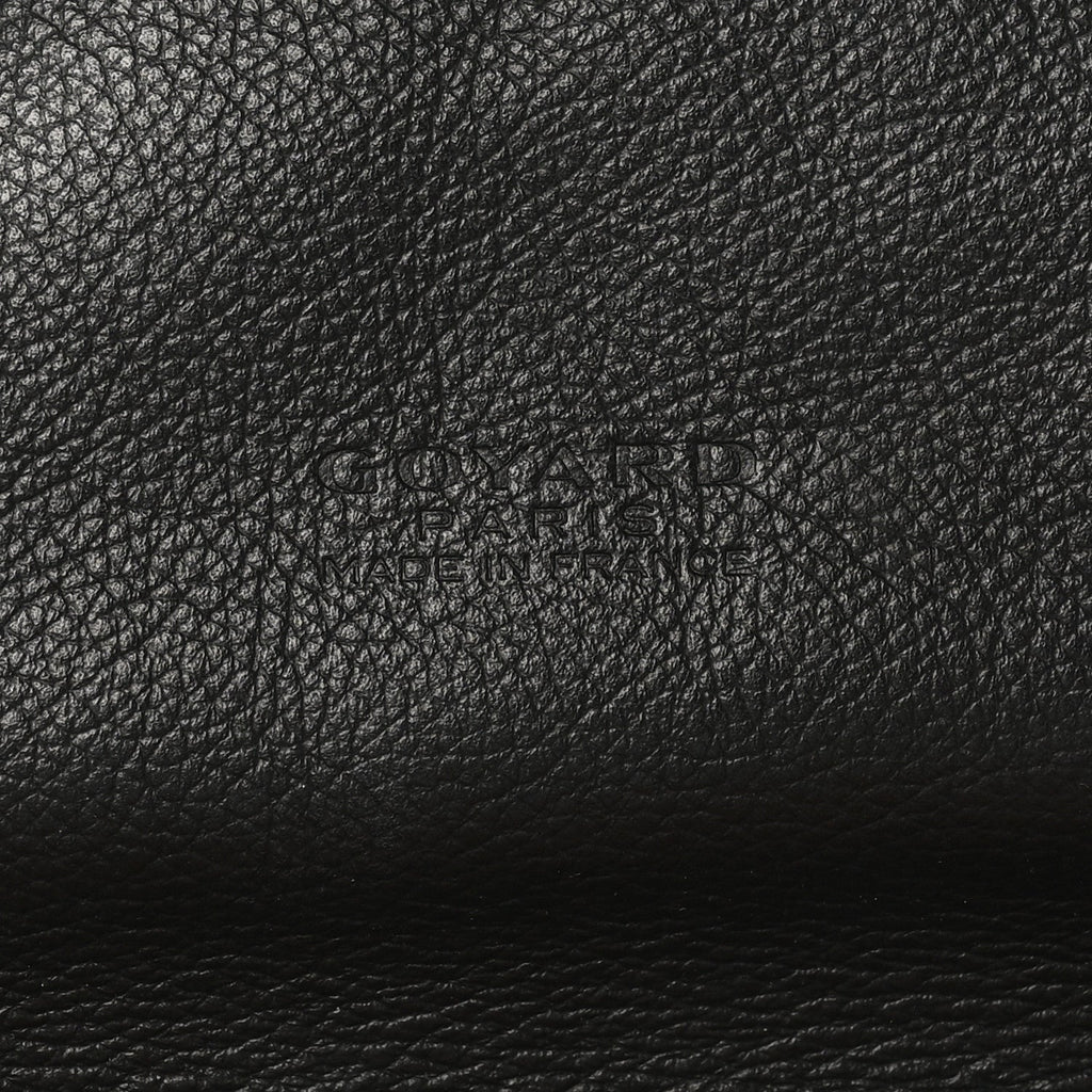 Goyardine Saint Leger Soft Briefcase Backpack Black