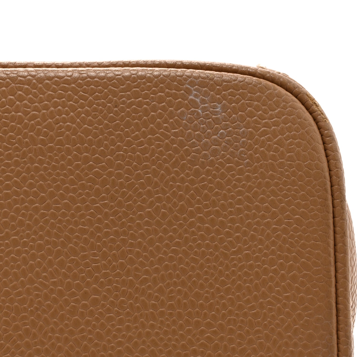 Caviar Quilted Medallion Tote Beige