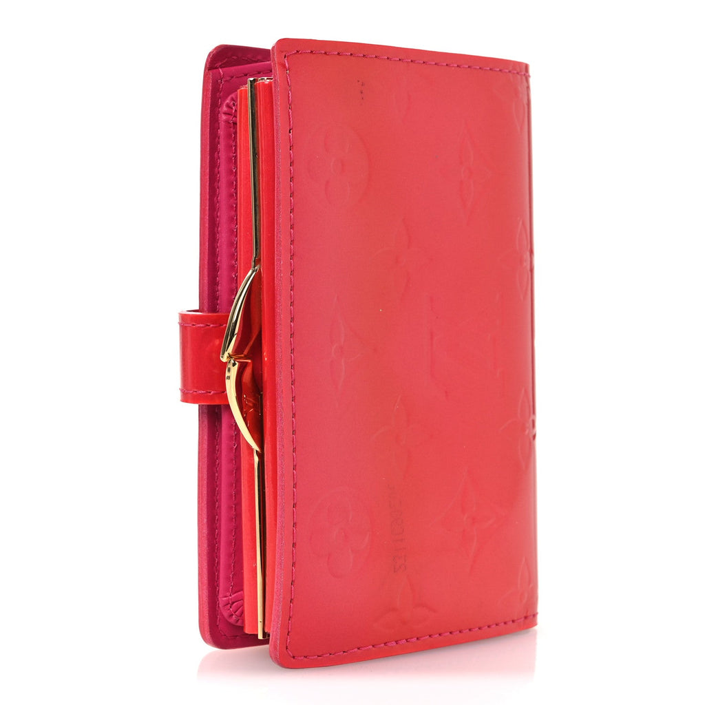Vernis French Purse Wallet Fuchsia