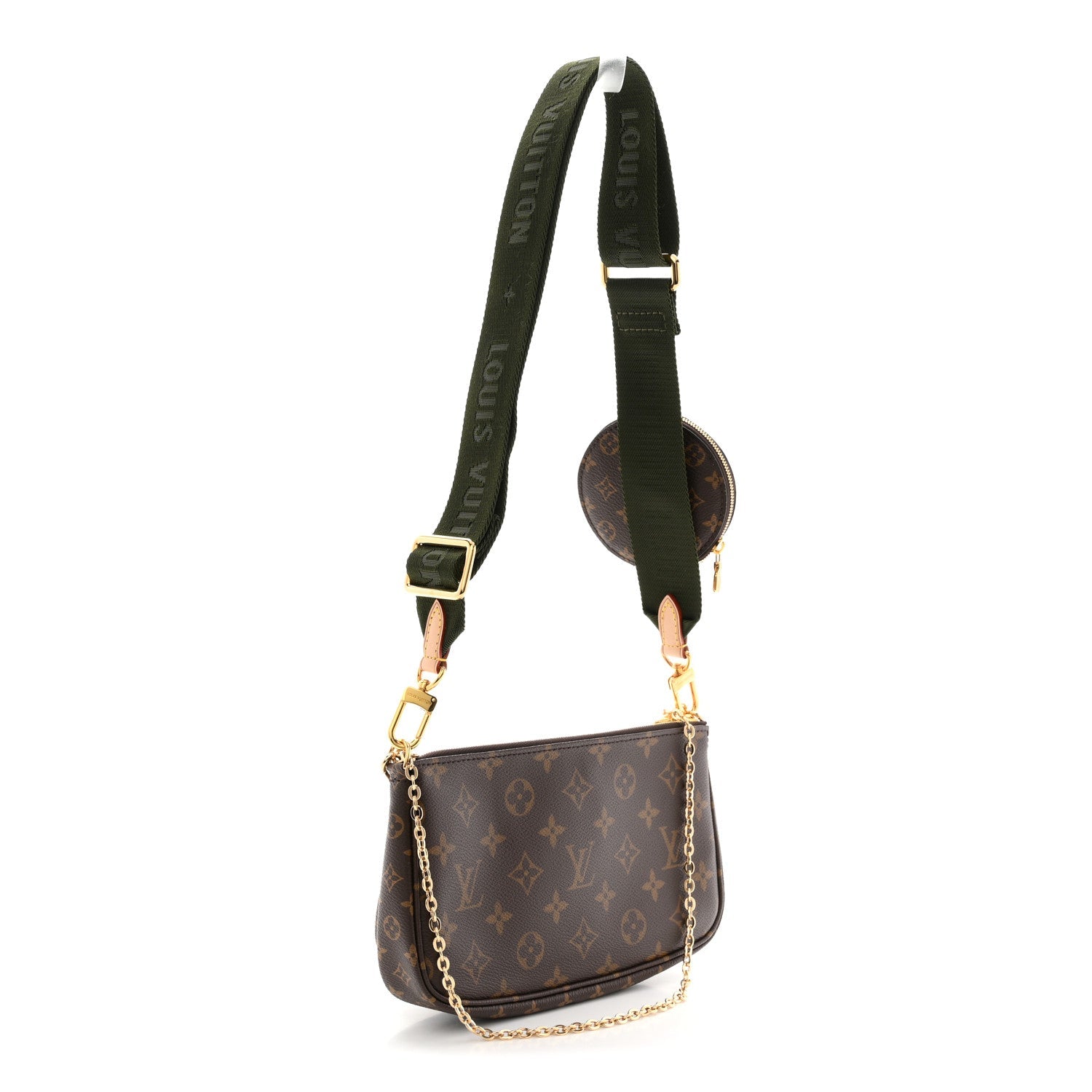Monogram Multi Pochette Accessories Kaki
