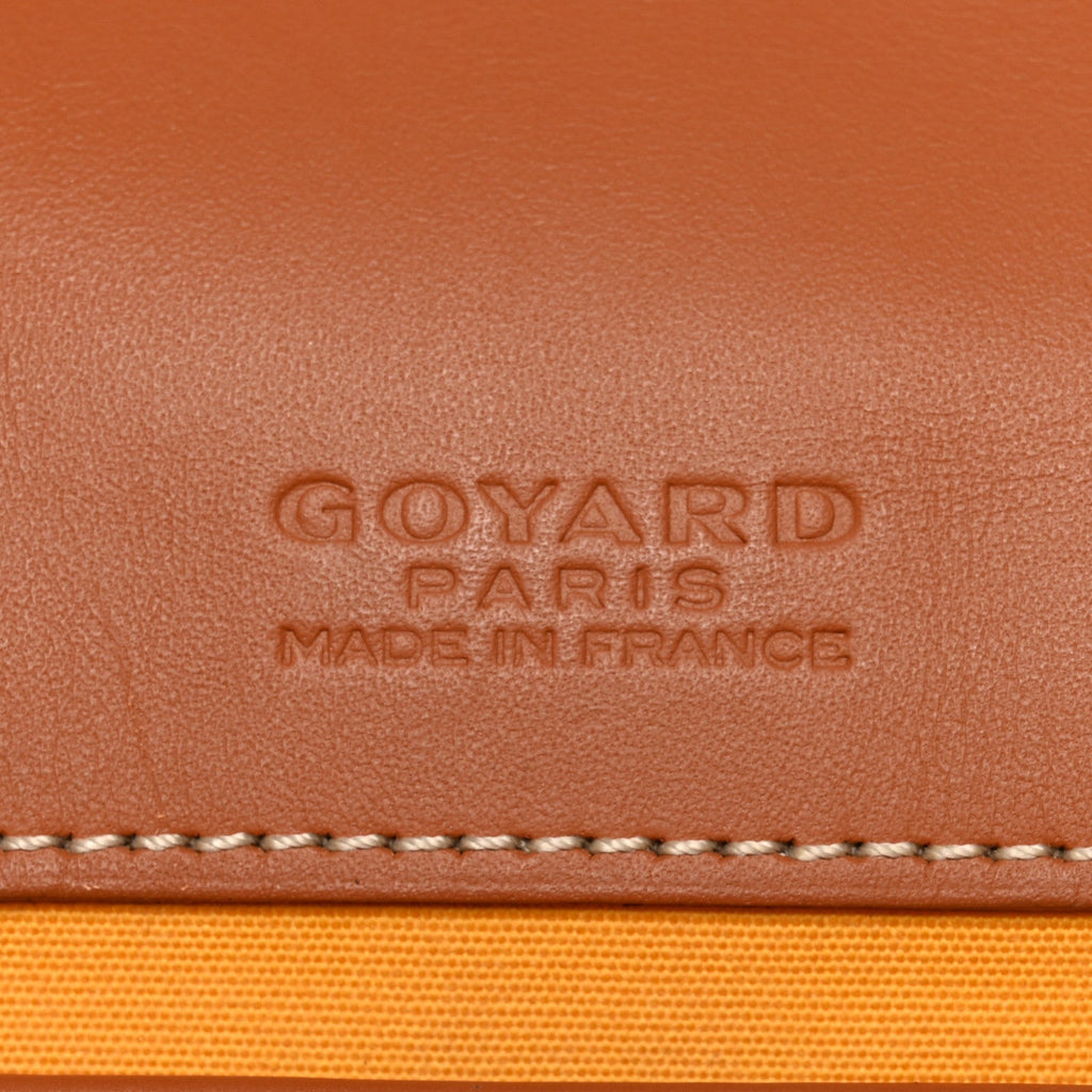 Goyardine Belvedere II MM Messenger Bag Black Gold