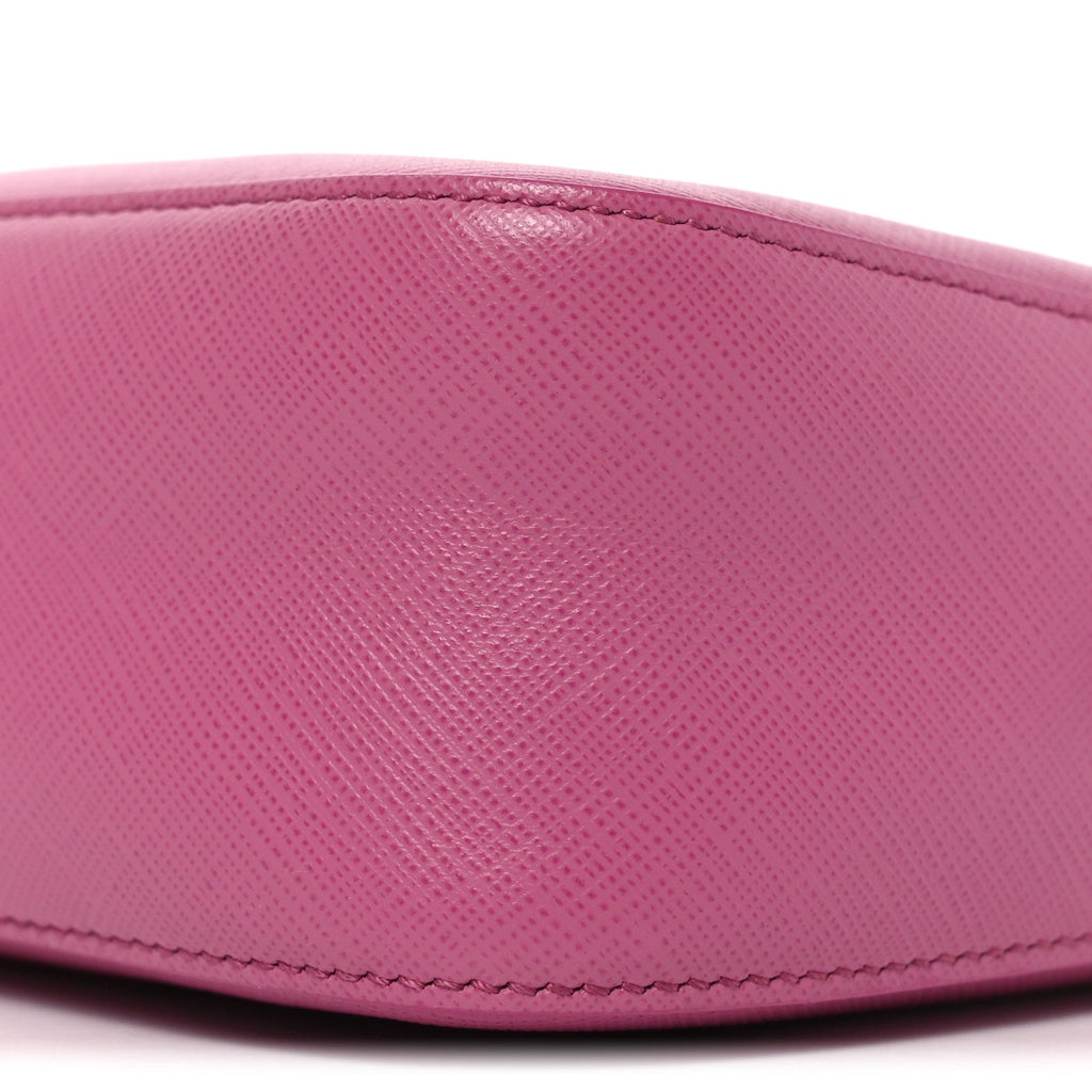 Saffiano Lydia Bow Camera Bag Pink