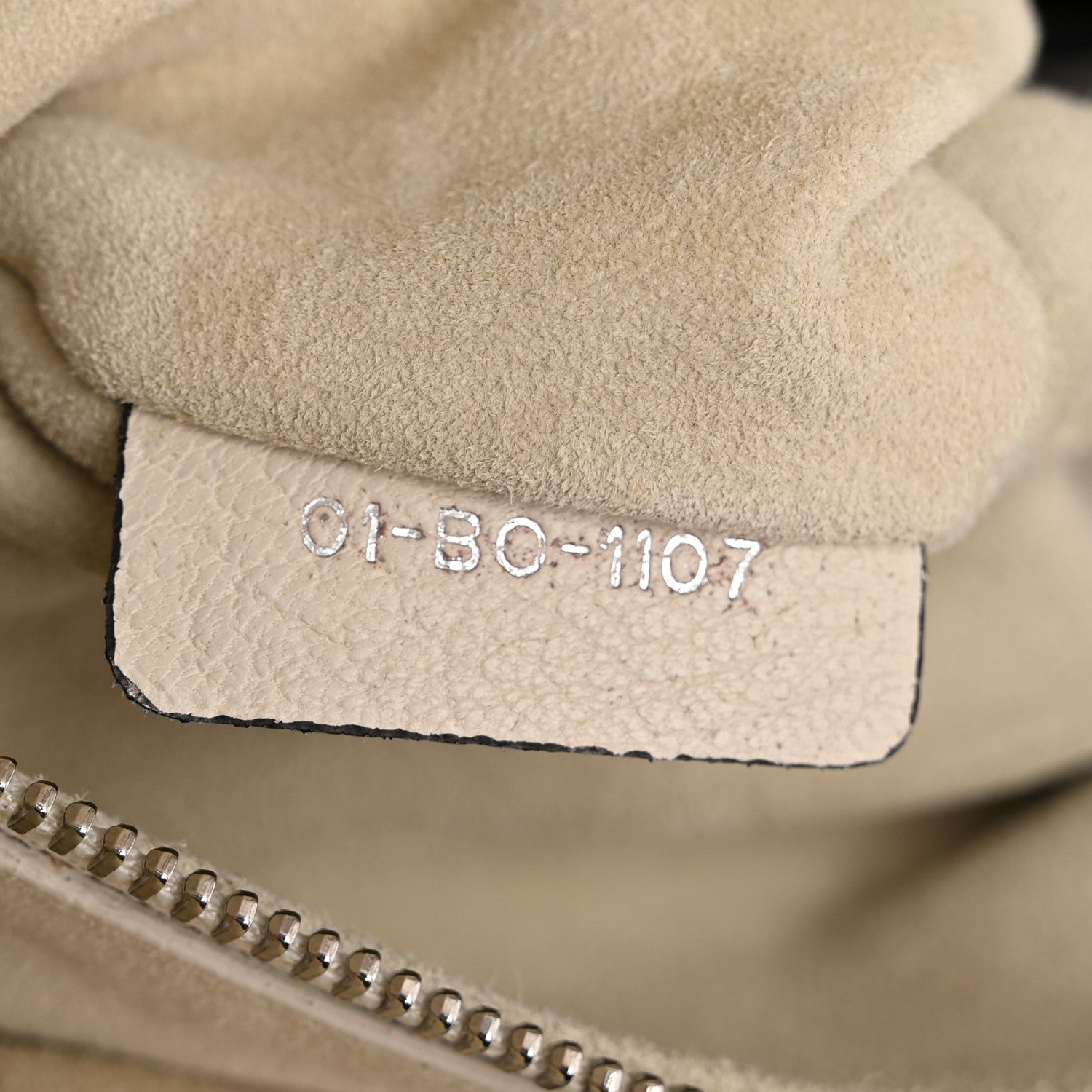 Canyon Grained Lambskin Large Lady Dior Off White