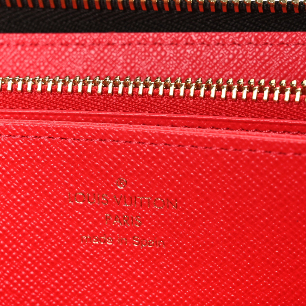 Monogram 2016 Christmas Animation Zippy Wallet Rouge