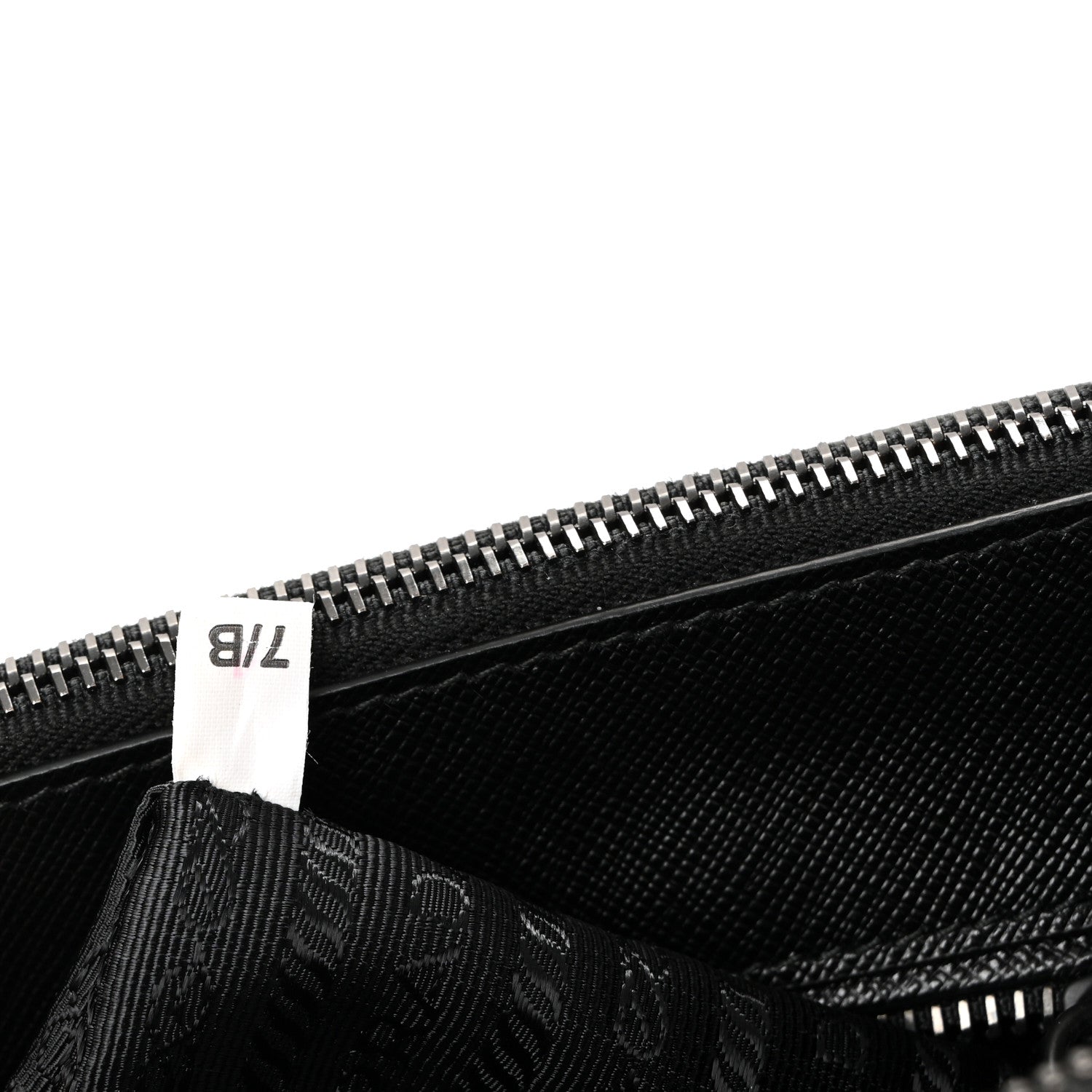 Saffiano Lux Monochrome Large Galleria Double Zip Tote Black